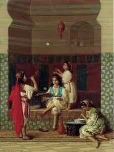 unknow artist Arab or Arabic people and life. Orientalism oil paintings 210